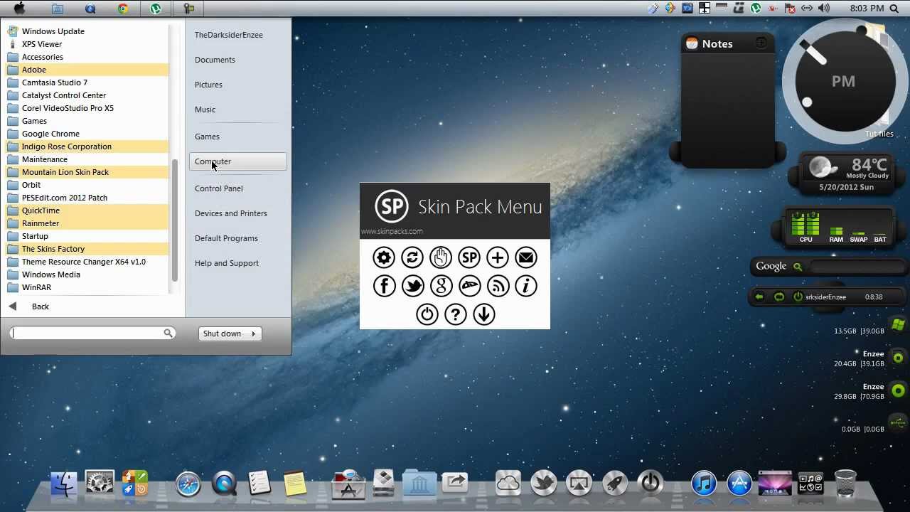 Mac os x lion free download for windows 7 64 bit